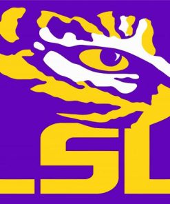 LSU paint by number