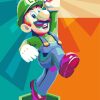 Super Mario Pop Art paint by numbers