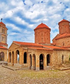 Macedonia Monastery of St. Naum paint by numbers