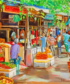 Market paint by numbers