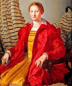Medici Woman paint by numbers