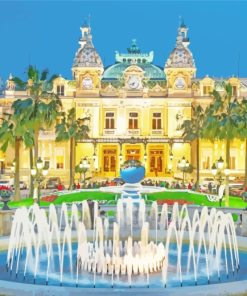 Monte Carlo Casino paint by numbers