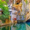 Dervish House In Blagaj paint by numbers