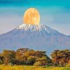 Mount Kilimanjaro National Park paint by numbers