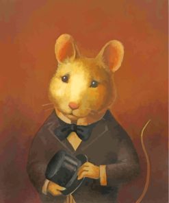 Mr Mouse paint by numbers