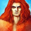 Mufasa Man paint by numbers