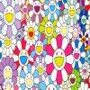 Colorful Murakami Art paint by numbers