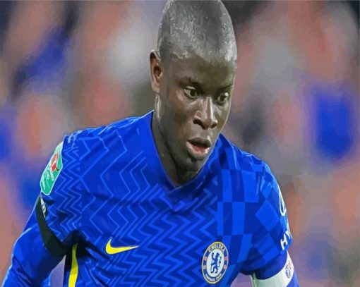 N'Golo Kante paint by numbers