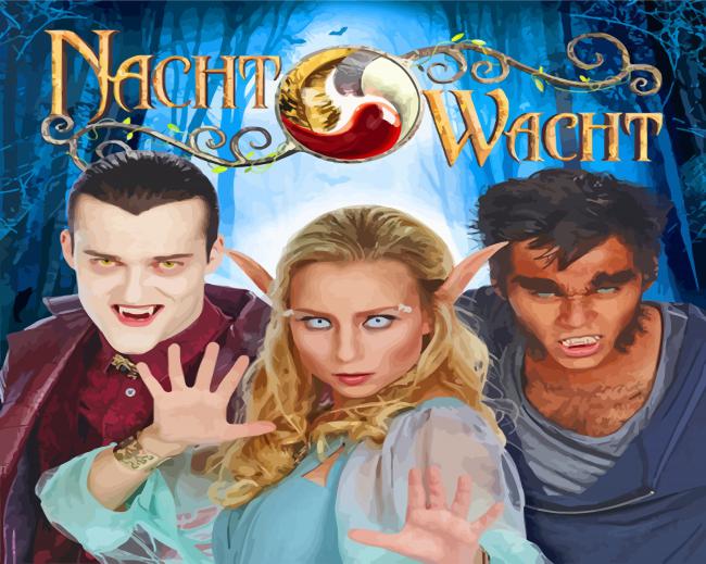 Nachtwacht Magical Powers paint by numbers