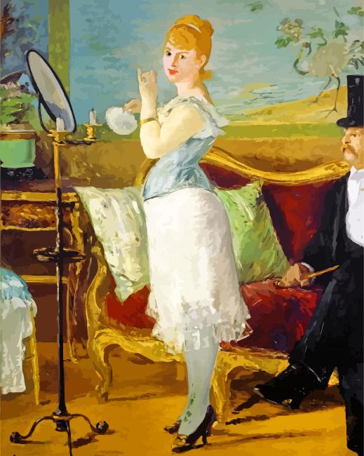 Nana By Manet paint by numbers
