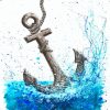 Nautical Anchor paint by numbers