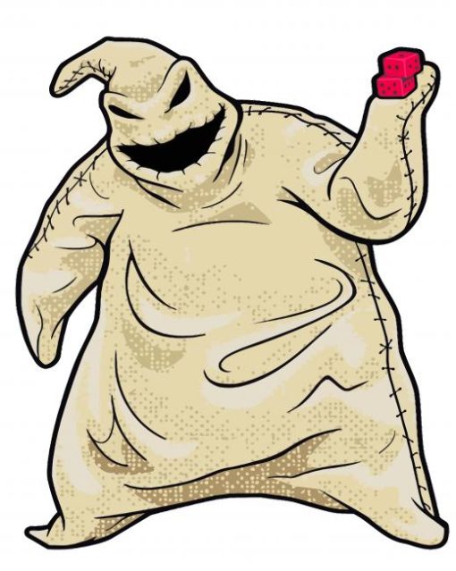 Oogie Boogie paint by numbers