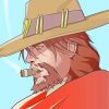 Overwatch McCree Art paint by numbers