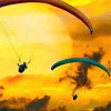 Paragliding paint by numbers