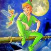 Peter Pan and Tinkerbell paint by numbers