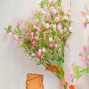 Pink Baby Breath Plants paint by numbers