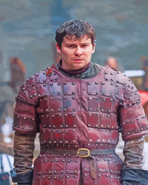 Podrick Game Of Thrones paint by numbers