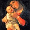 Poldi Pezzoli Madonna By Mantegna paint by numbers