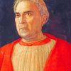 Portrait Of Cardinal Ludovico Trevisan paint by numbers
