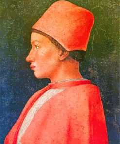 Portrait Of Francesco Gonzaga By Mantegna paint by numbers