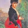 Portrait Of Spanish Woman paint by numbers