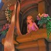 Princess Rapunzel paint by numbers
