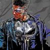 The Punisher Action Movie Paint by numbers