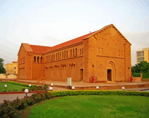 Republican Palace Museum Khartoum paint by numbers