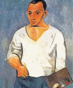Self Portrait Pablo Picasso paint by numbers