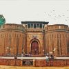 Shaniwar Wada Pune Indian paint by numbers