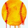 Softball-Art-paint-by-numbers