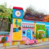 Songwol Dong Fairy Tale Village Incheon Korea paint by numbers