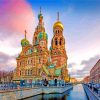 St Petersburg Russia paint by numbers