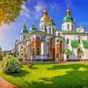 St. Sophia's Cathedral Kiev paint by numbers