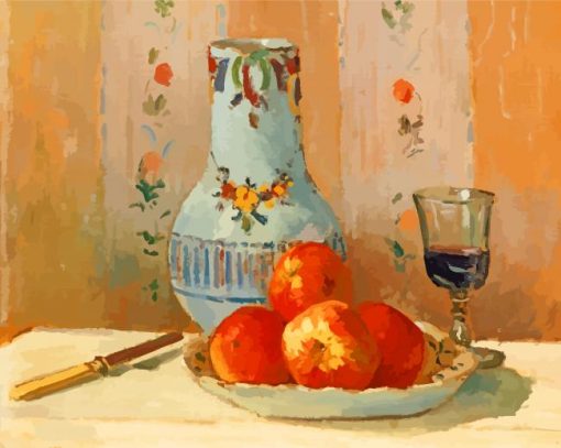 Still Life With Apples And Pitcher paint by numbers