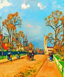 The Avenue Sydenham Pissarro paint by numbers
