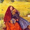 The Blind Girl By John Everett Millais paint by numbers