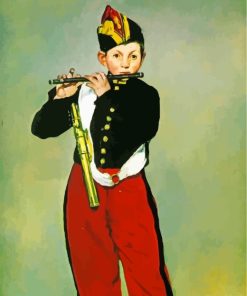 The Fifer Edouard By Manet paint by numbers