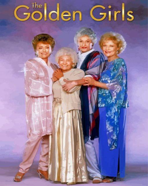 Sitcom The Golden Girls paint by numbers