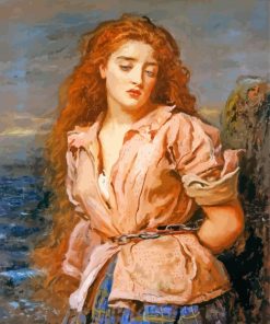 The Martyr of Solway By Millais paint by numbers