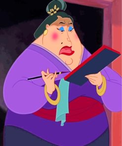 The Matchmaker Mulan paint by numbers