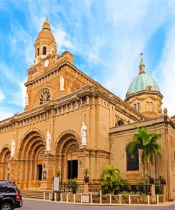 The Minor Basilica and Metropolitan Cathedral of the Immaculate Conception paint by numbers