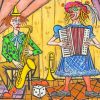 The Musical Clowns Art paint by numbers