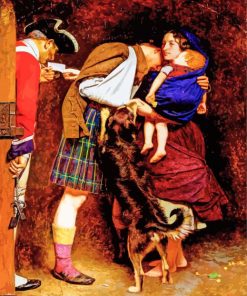 The Order of Release 1746 John Millais paint by numbers