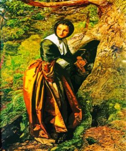 The Proscribed Royalist, 1651 By Millais paint by numbers