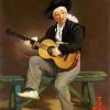 The Spanish Singer By Manet paint by numbers