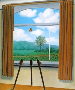 The Human Condition Rene Magritte paint by numbers