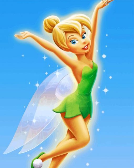 Tinkerbell Peter Pan paint by numbers