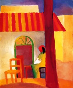 Turkish Caffe By Macke paint by numbers