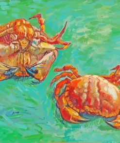 Two Crabs paint by numbers